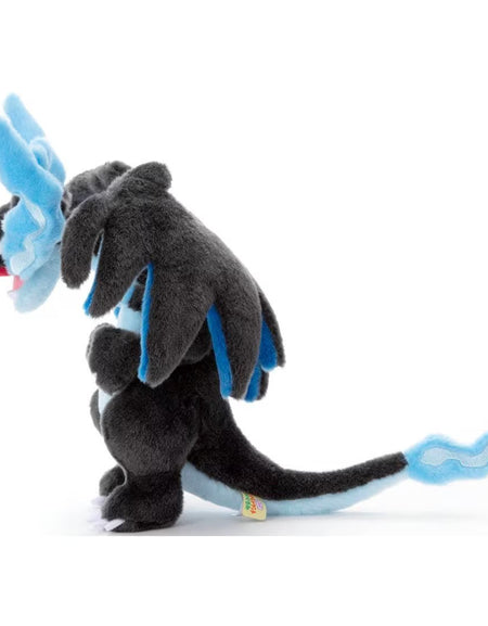 Takara Tomy Pokemon Soft Plush Toy - Basic Mega Charizard X