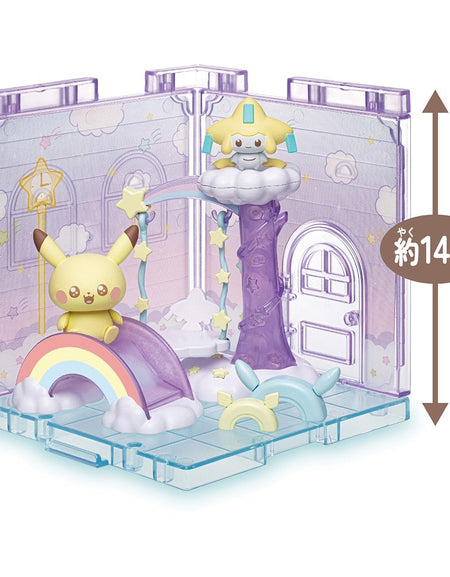 Takara Tomy Pokemon PokePeace Sweets Shop Pikachu & Jirachi (Character Toy)