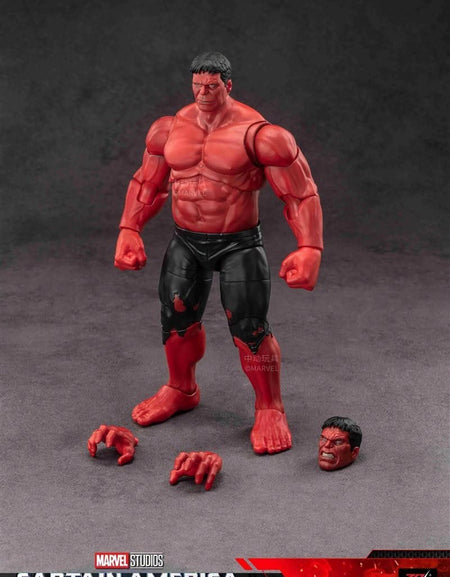ZD Toys Marvel Studios Captain America Brave New World - Red Hulk Action Figure