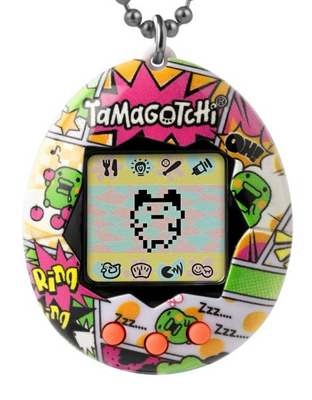 Bandai Original Tamagotchi - GEN1 Kuchipatchi Comic Book Electric Pet
