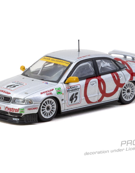 (Pre-order) Tarmac Works 1/64 Audi A4 quattro BTCC 1996 Champion Frank Biela