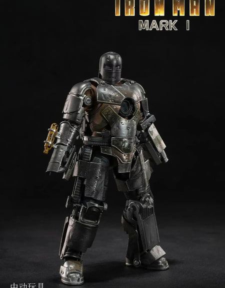 ZD Toys Marvel Avengers 1/10 Iron Man MK1 Action Figure Set