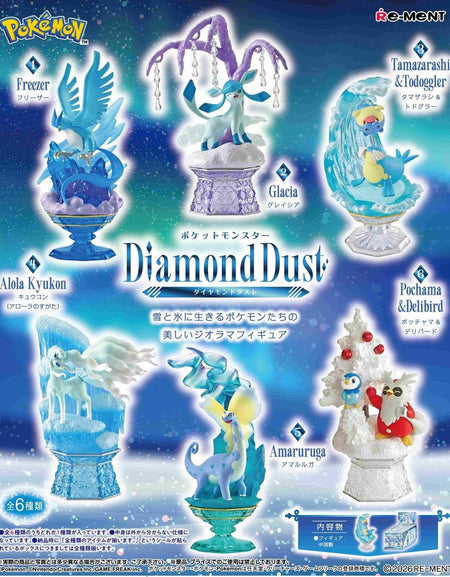 Re-ment Pokemon Diamond Dust Complete BOX (Full set of 6)