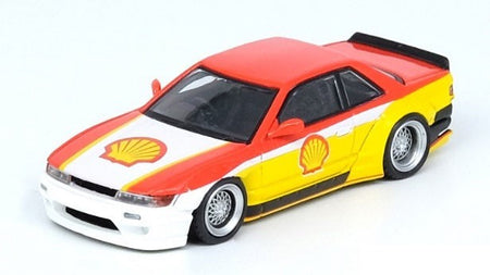 INNO64 1/64 Die-cast Nissan Silvia (S13) V2 Pandem Rocket Bunny "SHELL" Livery