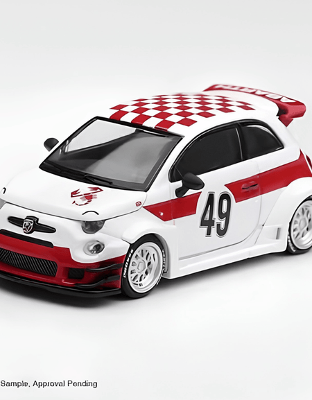 (Pre-order) Mini GT 1/64 #1325 Abarth 595 LB-WORKS x Abas Works 1000 Tribute RHD