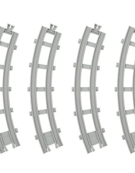 Takara Tomy Plarail Real Class Real Double Track Outer Curved Rail Toy 4pcs Set