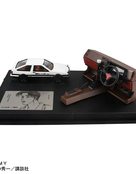 Takara Tomy Tomica Premium Unlimited Initial D Steering Wheel AE86 Trueno