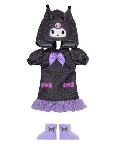 Takara Tomy Licca-chan Kuromi Roomwear Themed Loungewear and Slipper (NO DOLL)