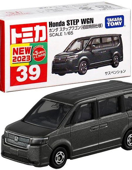 Takara Tomy Tomica Die-cast Car Scale 1/65 - No.039 Honda Step (1st)