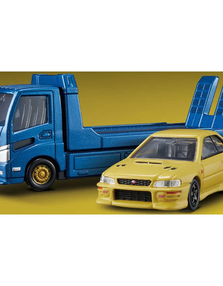 Takara Tomy Tomica Die-cast Car Transporter Subaru Impreza WRX Type R STi Ver.
