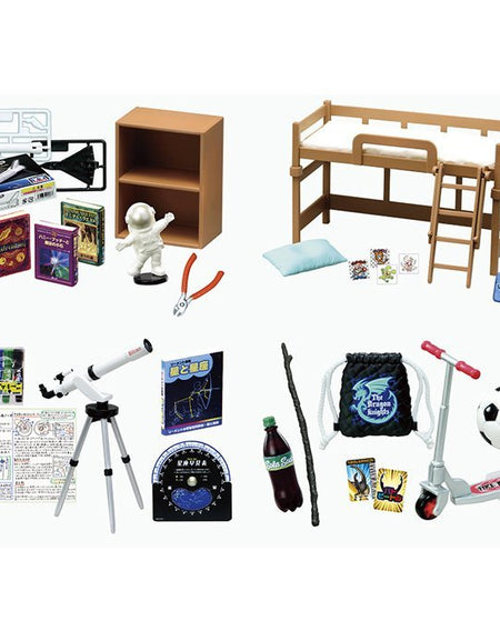 Re-Ment Petit Sample My Childhood Room Complete Set Box of 8 Miniature