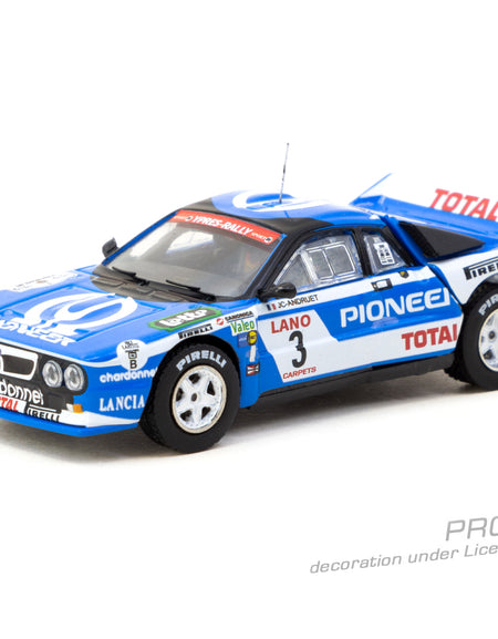 Tarmac Works 1/64 Lancia 037 Rally Ypres 24 Hours Rally 1983 Model