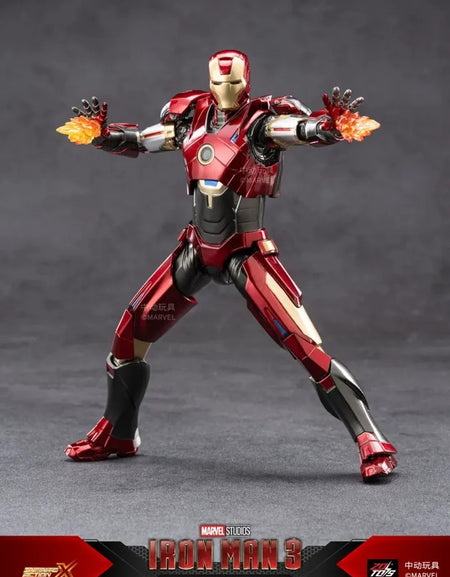 ZD Toys Marvel Avengers 1/10 Iron Man MK16 Action Figure Set