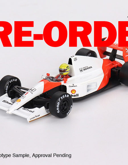 (Pre-order) MINI GT #1120 McLaren MP4/6 #1 Ayrton Senna 1991 Japanese Grand Prix