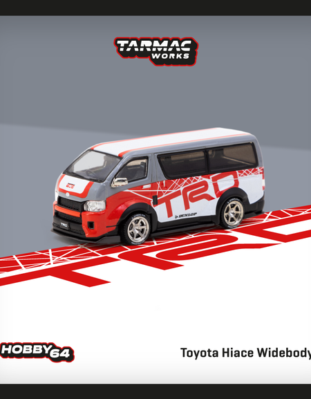 Tarmac Works 1/64 Toyota Hiace Widebody Diecast Model Car
