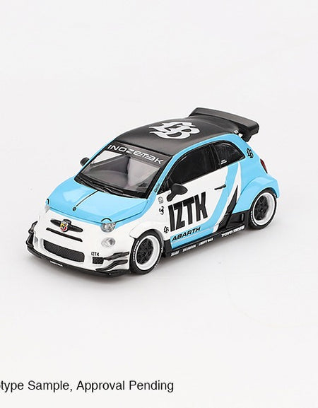 Mini GT #1051 Abarth 595 LB-WORKS x Abas Works IZTK Model Car