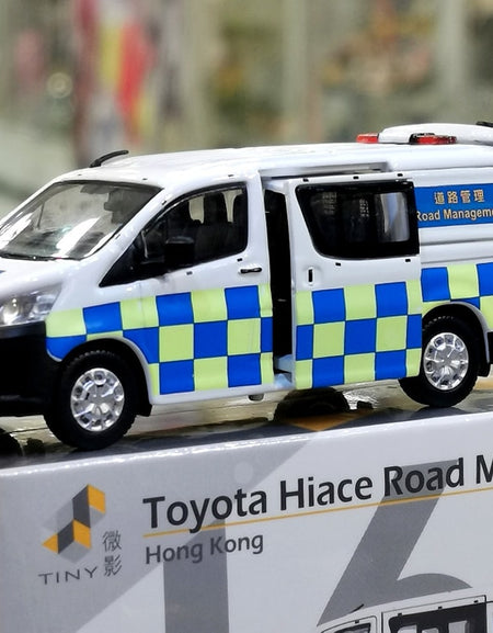Tiny City 164 Die-cast 1:64 Model Car Toyota Hiace H300 Road Management