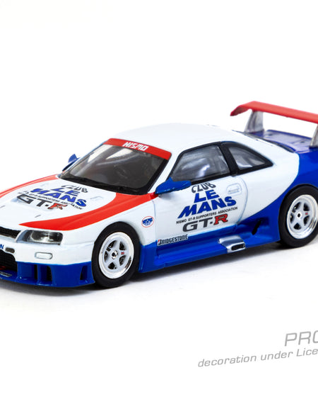 Tarmac Works 1/64 Nissan NISMO GT-R LM Test Car Diecast Model