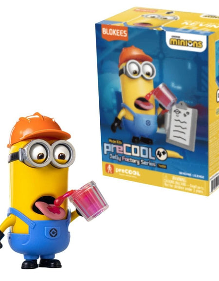 Blokees Minions PreCool Jelly Factory Kevin the Jelly Taster Model Kit - #4