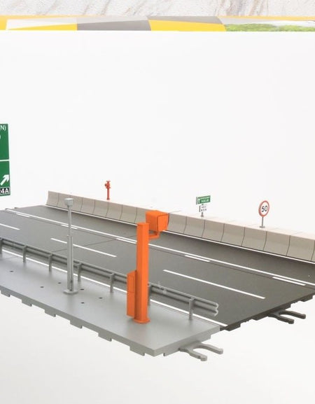 TINY City Hong Kong Bd16 Major Road Highway Diorama Model Factory Painted