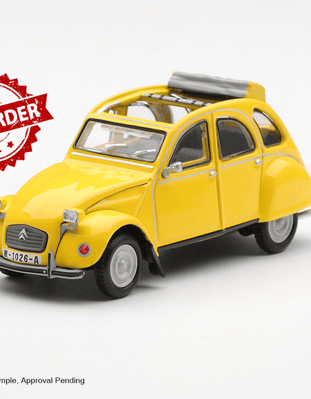 (Pre-order) Mini GT 1/64 #919 007 Citroën 2CV For Your Eyes Only w/Eng Poster