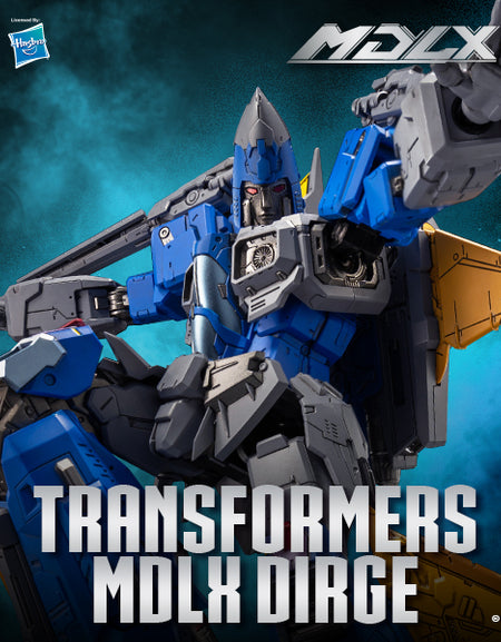 Threezero Transformers MDLX Action Figure Dirge 20 CM