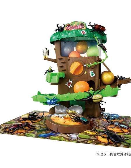 Takara Tomy Ania Coro Coro Insect Tree Battle Stage Gacha Game Set