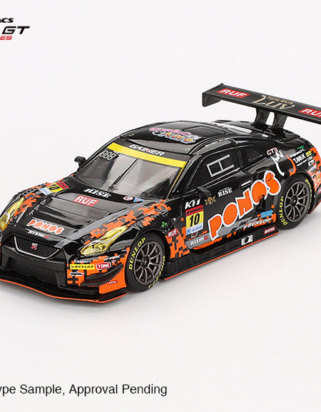 Mini GT #860 Nissan GT-R NISMO GT3 #10 "PONOS GAINER GT-R" GAINER