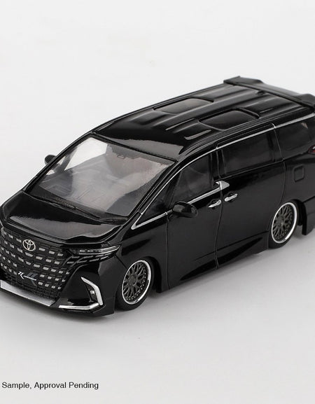(Pre-order) MINI GT #1179 Toyota Alphard 40 KUHL Black LHD Diecast Model Car