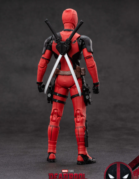 ZD Toys Marvel Deadpool & Wolverine 1/10 6-inch Deadpool Action Figure set