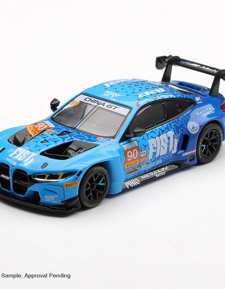 (Pre-order) MINI GT #1215 BMW M4 GT3 EVO #90 FIST Team AAI 2025 China GT LHD