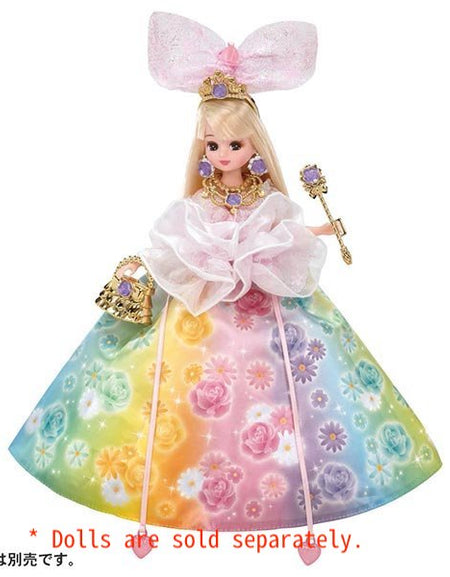 Takara Tomy Licca Chan Doll Dress -Dream Fantasy Magical Ribbon Flower Dress