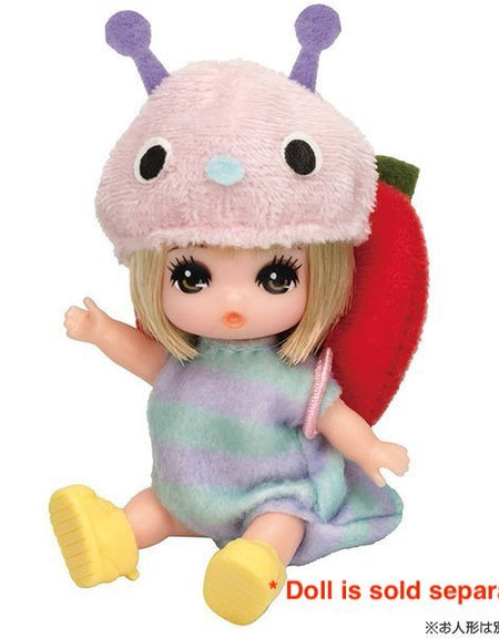 Takara Tomy Licca Chan Doll Accessory LW-23 Triplet Baby Wear And Apple Cushion