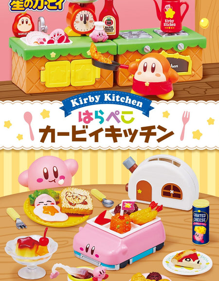 Re-Ment Kirby`s Dream Land Kirby Kitchen (Full Set of 8)