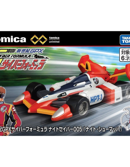 Takara Tomy Tomica Premium Unlimited 09 Future GPX Cyber Formula Night Saber 500