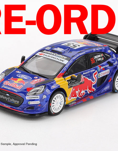 (Pre-order) MINI GT #1176 Ford Puma Rally1 #55 M-Sport Ford WRT 2025 Monte-Carlo