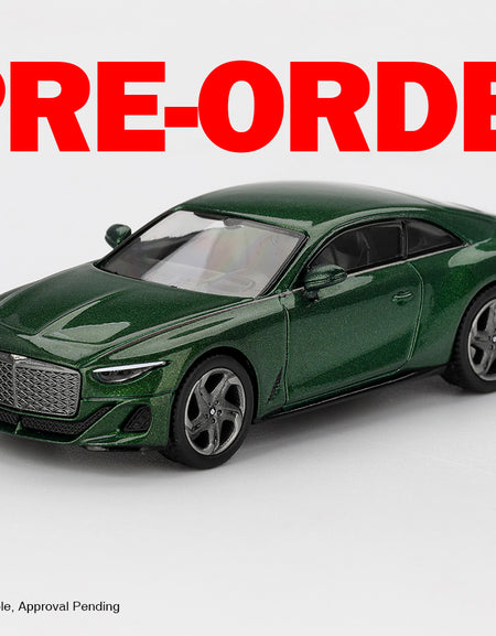 (Pre-order) MINI GT #1161 1/64 Bentley Batur Scarab Green Diecast Model Car