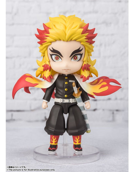 Bandai Tamashii Figuarts Mini Demon Slayer Mini Action Figure - Kyojuro Rengoku