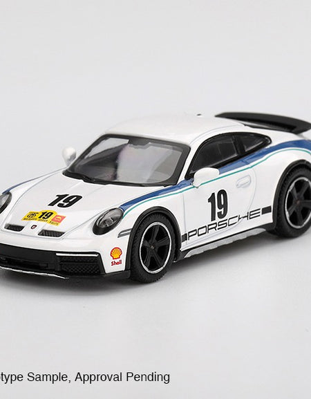 Mini GT #1009 Porsche 911 Dakar Rally 1974 LHD Diecast Model Car