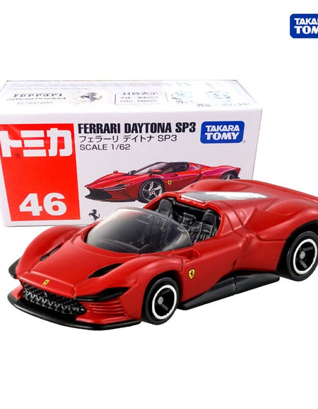 Takara Tomy Tomica 1:62 #46 Ferrari Daytona SP3 Diecast Toy Model Car 2023