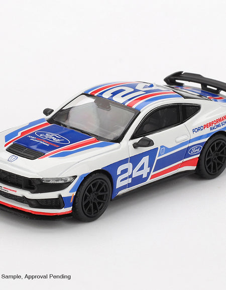 (Pre-order) MINI GT #1172 Ford Mustang Dark Horse #24 Ford Performance Racing