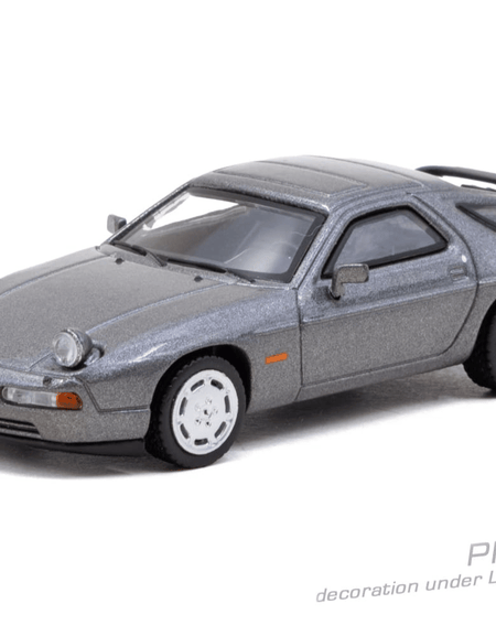 (Pre-order) Tarmac Works 1/64 Porsche 928 S4 Grey Metallic Diecast Model Car