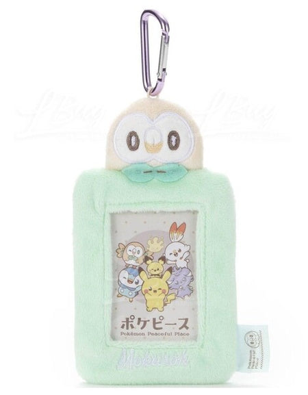 Takara Tomy Arts PS Pokemon Plush - Pokepeace Plush Card Case Rowlet