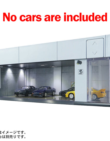 Takara Tomy Tomica Premium GARAGE Silver White Standard Edition (**NO CAR)