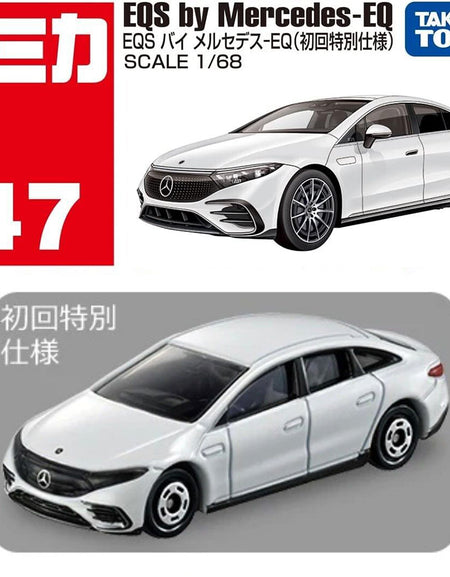 Takara Tomy Tomica Diecast Model Car 1:68 No.47 EQS by Mercedes-EQ (1st)