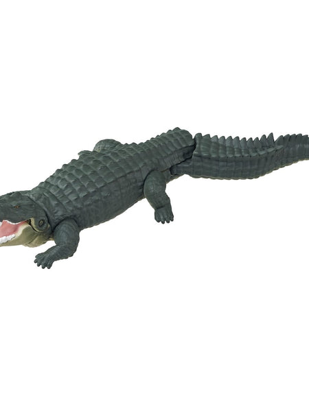Takara Tomy Ania AL-28 Saltwater Crocodile (Floatee Ver) Animal Figure