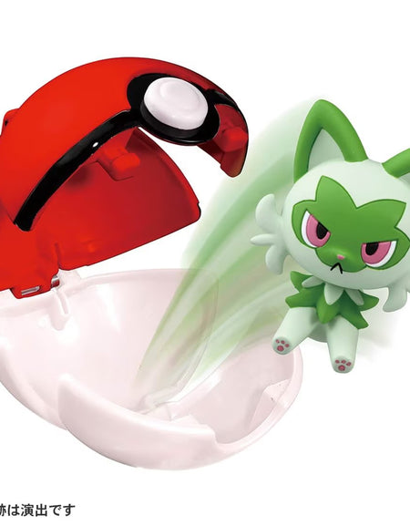 Takara Tomy Pokemon Moncolle Monster Collection Pokedel-Z Sprigatit(Master Ball)