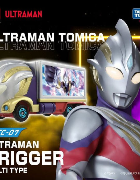 Takara Tomy Tomica Diecast Model Car - Ultraman UTC-07 Trigger Multi Type