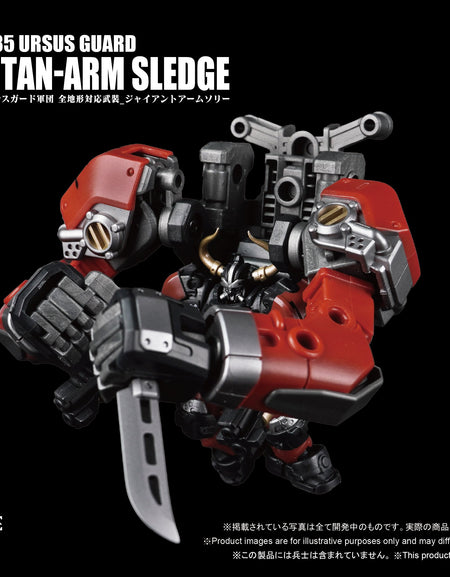 Toys Alliances ARCHECORE ARC-50 URSUS GUARD Titan-Arm Sledge Figure Set