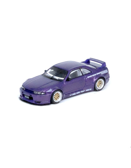 INNO64 1/64 NISSAN SKYLINE GT-R (R33) "PANDEM ROCKET BUNNY" Purple